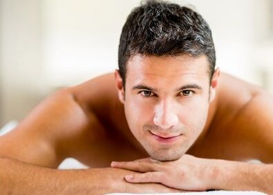 A man enlarged his penis with a massage
