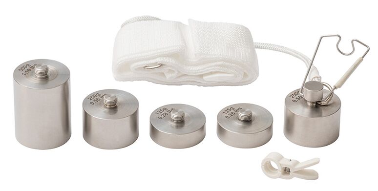 Weights for penis enlargement thanks to mechanical stretching